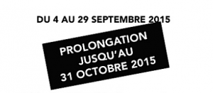 Prolongation 31 octobre 2015